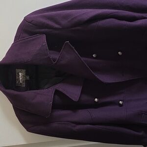 Purple Pea Coat